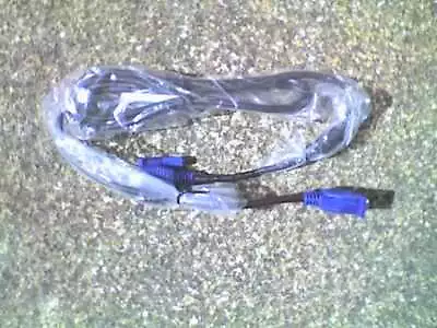 £1.75 • Buy 089G 725LAA 2A M-M 1.5m SVGA/VGA Monitor Black Cable/Lead Male To Male - UNUSED