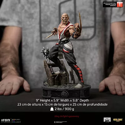 IRON STUDIOS Baraka Mortal Kombat Art Scale 1/10 Statue 9'' High Model INSTOCK • $455.68