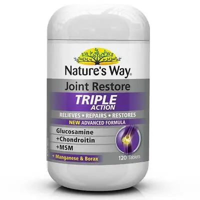 Nature's Way Joint Restore Triple Action 120 Tablets • $52.58