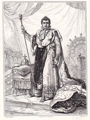 Emperor Napoleon Bonaparte First Empire Ajaccio Corsican Costume Of Sacred  • £31.46