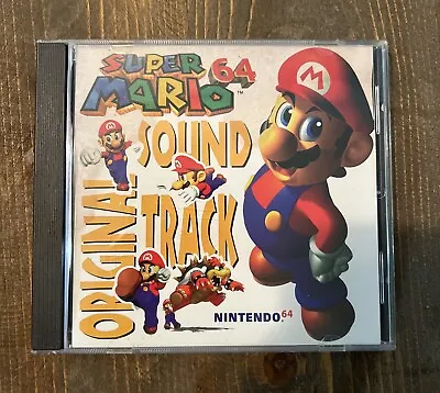 Super Mario 64 Original Soundtrack CD US Version Complete HTF Very Rare! • $124.99