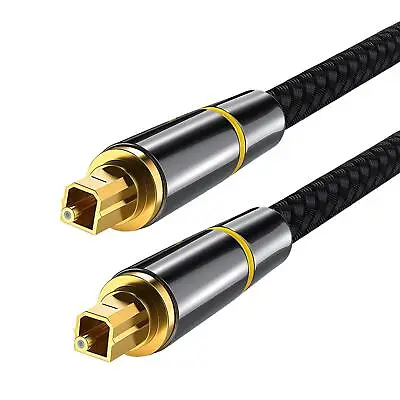 Premium Toslink Optical Fiber Cable S/PDIF 5.1 7.1 7.2 Digital Audio 0.5m ~ 10m • $24.95