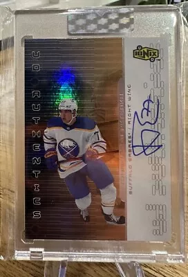 JJ Peterka Ud Authentic Ionix Clear Cut Tribute Buffalo Sabres • $80