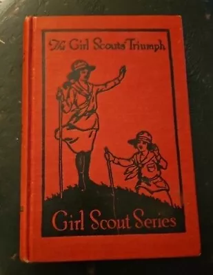 The Girl Scouts Rally VINTAGE Decorative Book Decor Art Deco Bookplate • $24.95