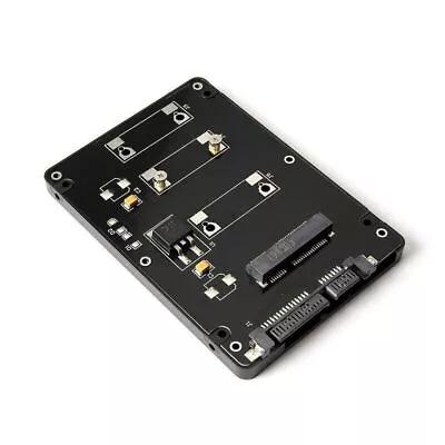 MSATA SSD To 2.5 Inch SATA3.0 Sata 22pin Adapter Card With Case 7mm Thickness B • $7.99