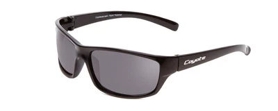 $28.58 • Buy Coyote P-42 Mens Full Rim Designer Polarized Sunglasses In Gloss Black/Grey 62mm