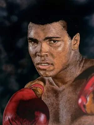 Muhammad Ali  Painting  Sweat   24  X 32  • $580