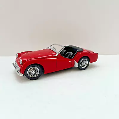 Kyosho Triumph TR3A Red Diecast Car Model 1:18 1/18 • $125