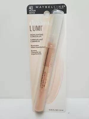 Maybelline Dream Lumi Touch Highlighting Concealer ~ 40 Medium ~ 0.05 Oz • $9.95