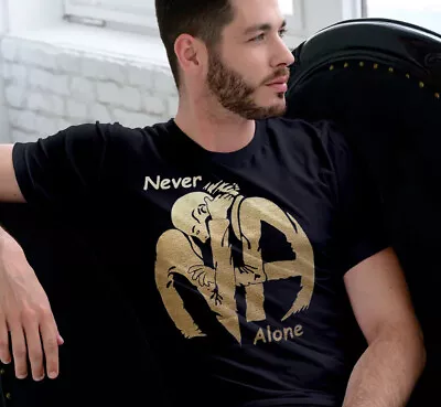 Narcotics Anonymous HUGS GENTLE EMBRACE  T-Shirt  - 100% Cotton - Free Shipping • $21.99