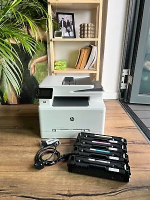 HP LaserJet Pro MFP M281fdw Colour Wireless Printer | Scanner | Copier | Fax X5 • £290