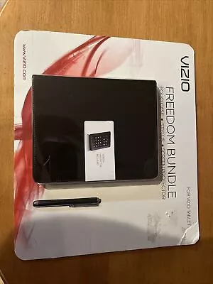 VIZIO TABLET Freedom Bundle Folio Case Stylus And Screen Protector Package NEW • $8.99