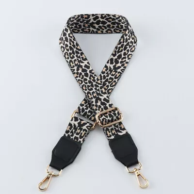 Leopard Print Crossbody Bag Belt Strap Adjustable Shoulder Replacement Handbag • $15.99