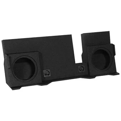 Qpower Qbomb Dual 10″ Vented Subwoofer Box Enclosure For 04-08 F-150 Super Crew • $189.92