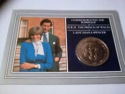 Commemorating The Marrage Of Prince Of Wales & Lady Diana Spencer • £3.99