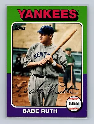 2010 Topps Vintage Legends Collection Babe Ruth #VLC-31 Yankees • $2