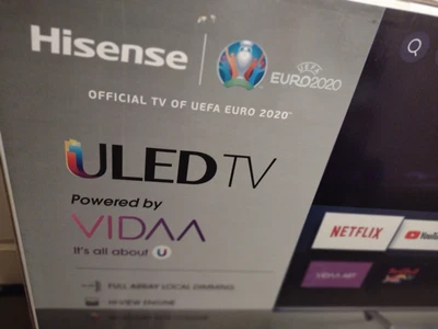£300 • Buy Hisense U7QF 65  4K LED Smart TV - Silver