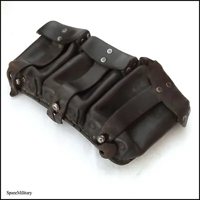 WWII GERMAN AMMO POUCH For K98 8mm MAUSER RIFLE. Original Vintage. • $50