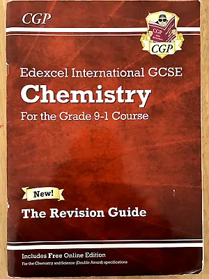 Edexcel GCSE Chemistry CGP Student Revision Guide • £3.99