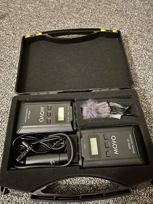 Movo WMX20DUO Wireless Lavalier Microphone System • $75