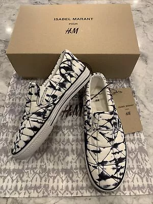 New NIB Isabel Marant For H&M Shoes Sneakers Size US 6.5 EU 39 Very Rare • $170