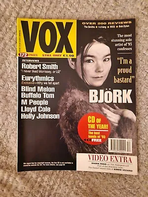 £6.95 • Buy Bjork Cover VOX Magazine #39 Dec 1993~Robert Smith~Eurythmics