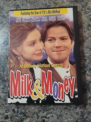 Milk & Money 1996 (1999 DVD W/Snapcase) Calista Flockhart Peter Boyle HTF (And) • $44.98