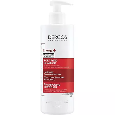 Vichy Dercos Energy+ Fortifying Shampoo Hair Loss Internal External 400ml NEW • $79.95