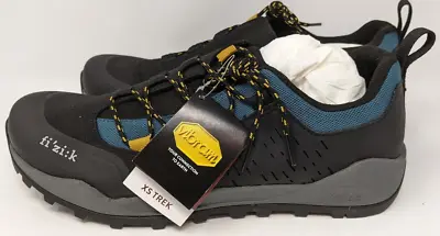 NWT Vibram Fizik Terra Ergolace X2 MTB Shoes (Size EUR 41.5/US 7.5 Blue/Black) • $81.19