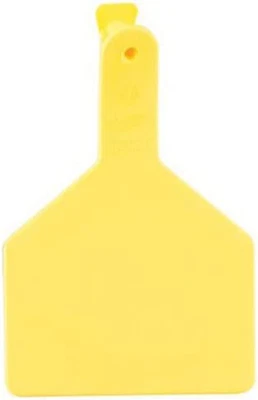 $52.84 • Buy Z Tags 25 Count 1-Piece Blank Tags For Cows, Yellow