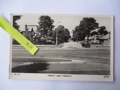 £3 • Buy Thorlet Lane Timperley Cheshire Vintage Postcards Frith