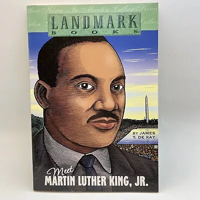 Meet Martin Luther King Jr. (Landmark Books) (2001) By De Kay James T NEW • $3.56