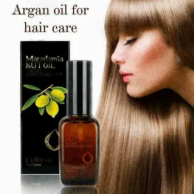 £6.06 • Buy 1 PCS Pure Moroccan Argan Oil Macadamia Nut Oil Hair & Treatment F6K1