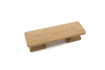 4 1/2  Square Oak Pull Mission Wood Pull Empire Pull Cabinet Drawer Wood Pull • $4.50