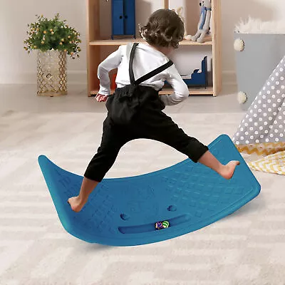 Wobble Balance Board For Kids Toddler Seesaw Indoor Toy Sensory Training Eq • $57.93