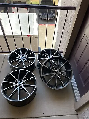 S550 Mustang Wheels 19x8.5 Gunmetal Grey Concave Oem Great Cond. Can Add Tires • $800