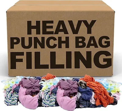 Punch Bag Filling Material Heavy Filler Bag Stuffing Rags For Boxing Punching • £34.99