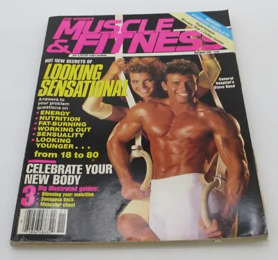 Muscle & Fitness Magazine November 1988 Body Building Weight Lifting Interest • $7.99