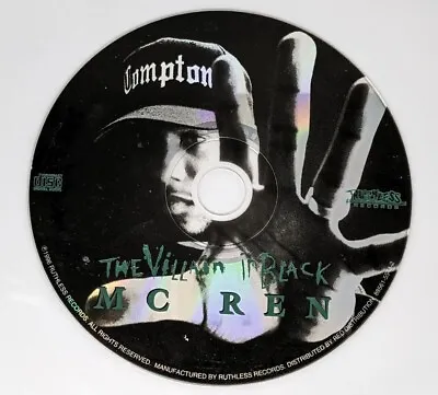 MC Ren ‎– The Villain In Black CD Ruthless Records ‎– 88561-5544-2 1996 G-Funk • $30