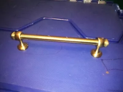Restoration Hardware Vintage Collection Aged Brass 8” LUGARNO Small Towel Bar • $75
