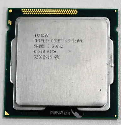 Intel Core I5-2500K 3.3 GHz Quad-Core S.1155 2nd Gen UNBOXED CPU Processor ONLY	 • £14.99