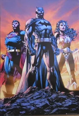 $19.99 • Buy Justice League Of America - Trio- Poster-Laminated Available-90cm X 60cm-Bran...