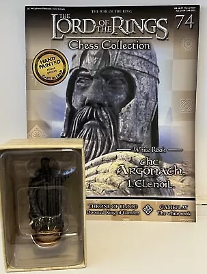 Eaglemoss Lord Of The Rings Chess Collection Set 3 No.74 The Argonath 1 (2009) • £49.99