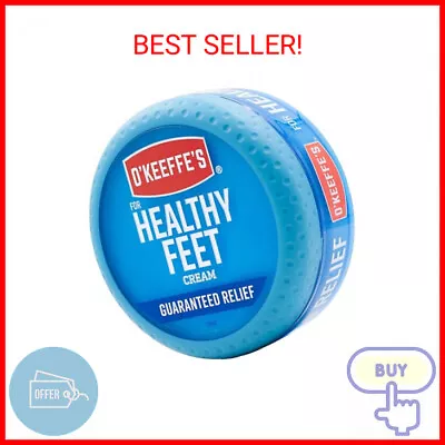 O'Keeffe's For Healthy Feet Foot Cream Guaranteed Relief For Extremely Dry Cra • $12.74