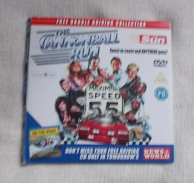 DVD - The Cannonball Run - Burt Reynolds - Newspaper Promo - R2 PAL • £2.50