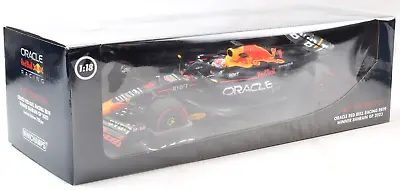 Minichamps Red Bull - Verstappen - 2023 Bahrain GP 1:18 Diecast F1 Car 110230101 • $191.99