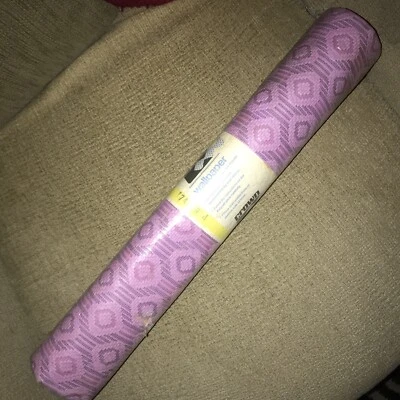 £34.95 • Buy Vintage Wallpaper 1960s 70s Crown Purple Lilac Textured Retro Sealed Roll