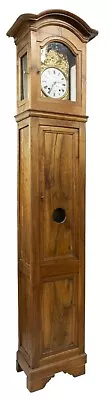$1069.56 • Buy Antique Clock, Standing, Longcase, French Fruitwood Morbier, 1800s, Gorgeous!