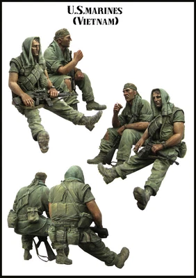 $5.99 • Buy 1/35 EM-35031 US Marines (2) (Vietnam)