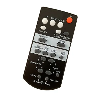 $23.82 • Buy Replacement Remote Control For Yamaha FSR73 ZPB0760 ATS-1050 SRT-700 Soundbar